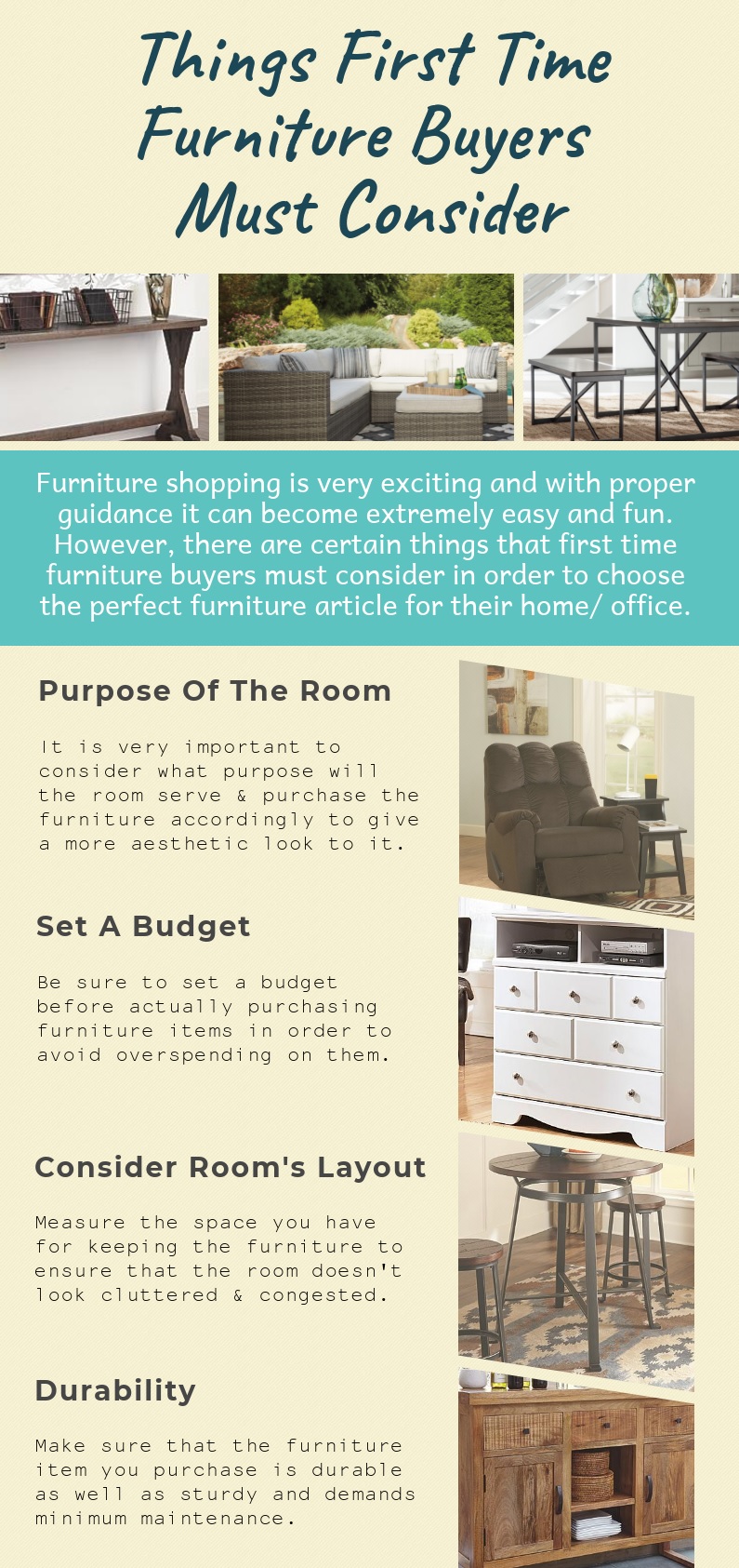 Things First Time Furniture Buyers Must Consider - killeenfurniture