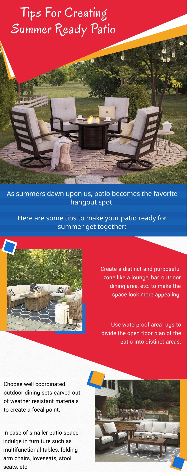Tips For Creating Summer Ready Patio Killeenfurniture