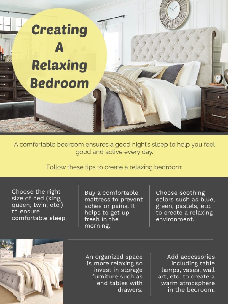 Creating A Relaxing Bedroom killeenfurniture